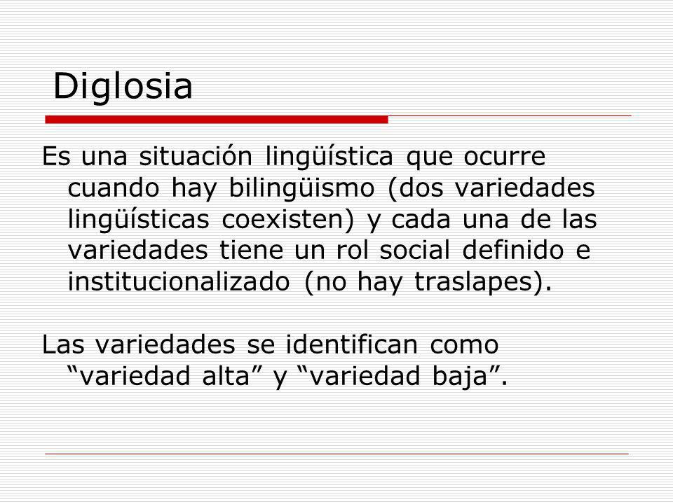 Language and Society 2001 Diglosia.