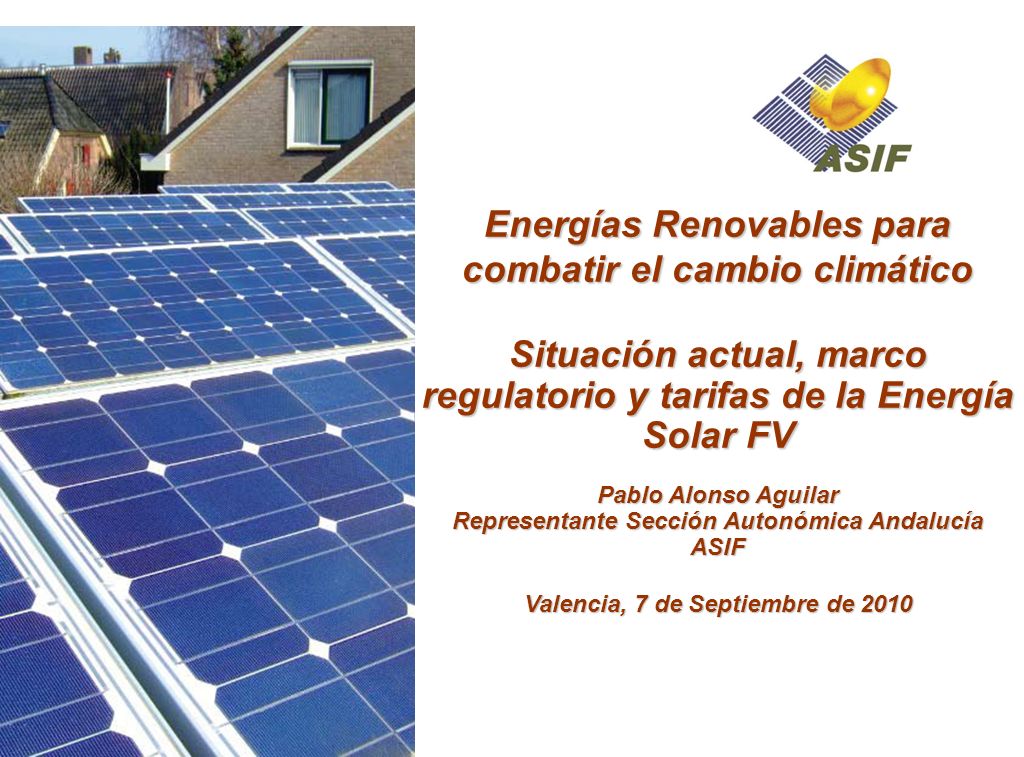 Energías Renovables para combatir el cambio climático