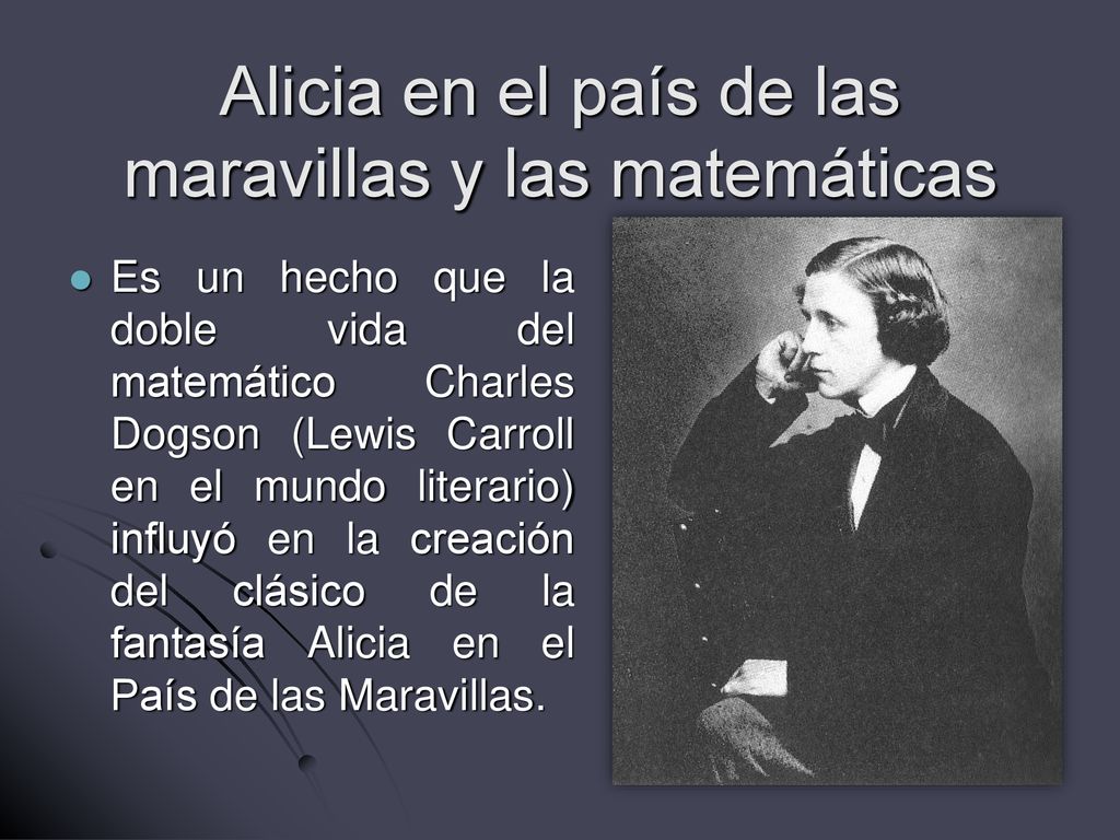 Alicia en el país de las maravillas y las matemáticas