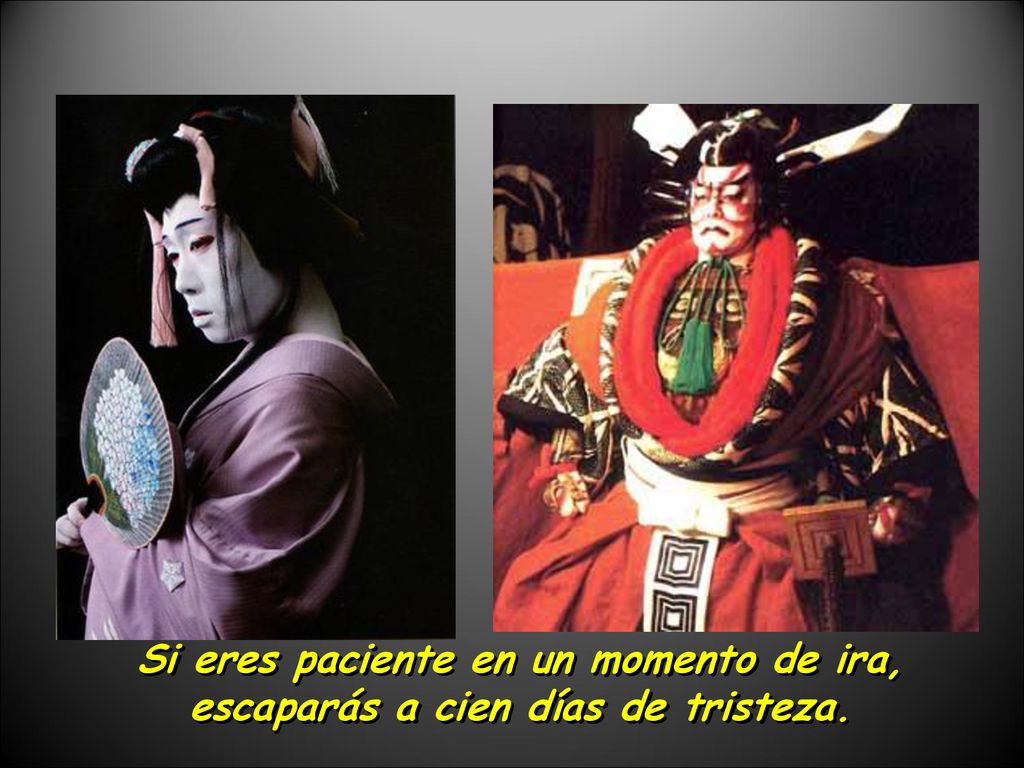 Si eres paciente en un momento de ira, escaparás a cien días de tristeza.