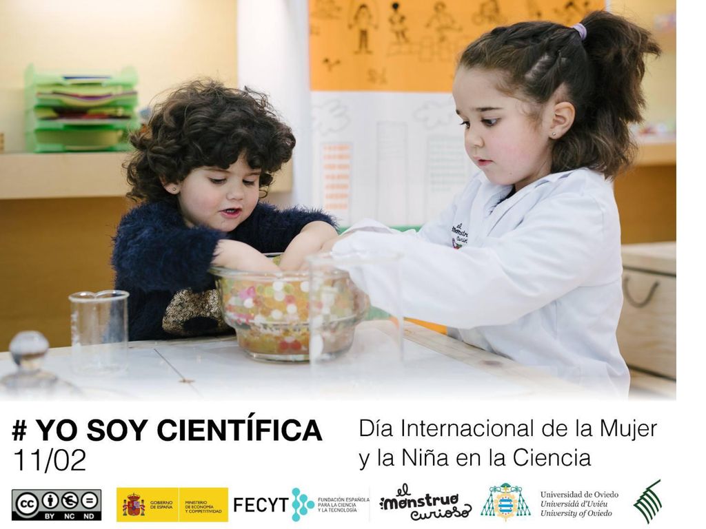 Las niñas sienten la misma fascinación por la ciencia que los niños
