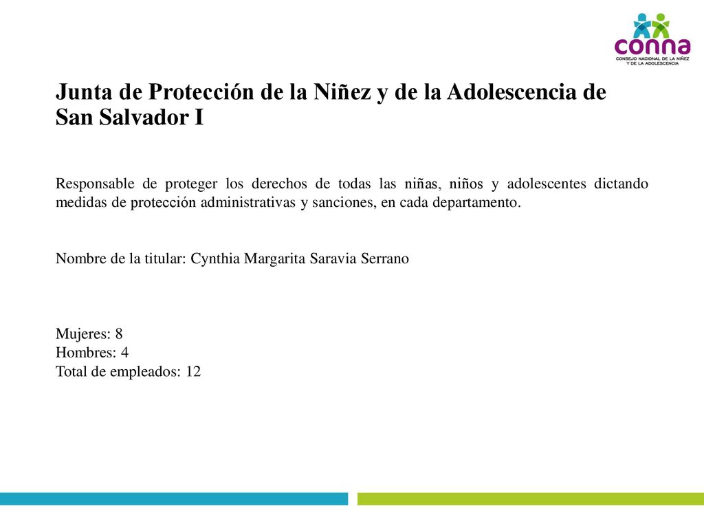 Junta de Protección de la Niñez y de la Adolescencia de San Salvador I