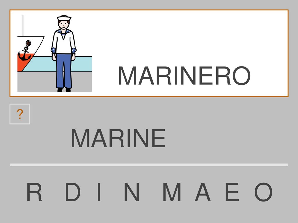 MARINERO MARINE R D I N M A E O