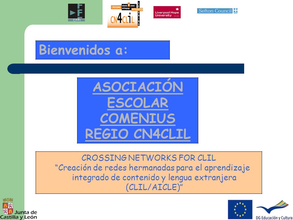 ASOCIACIÓN ESCOLAR COMENIUS REGIO CN4CLIL
