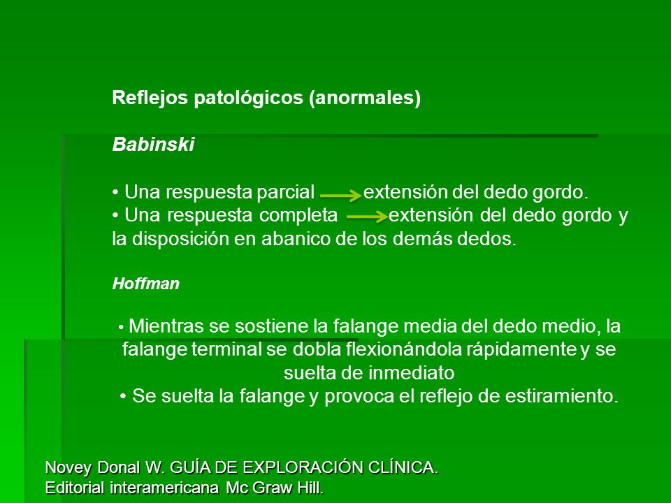 Se suelta la falange y provoca el reflejo de estiramiento.