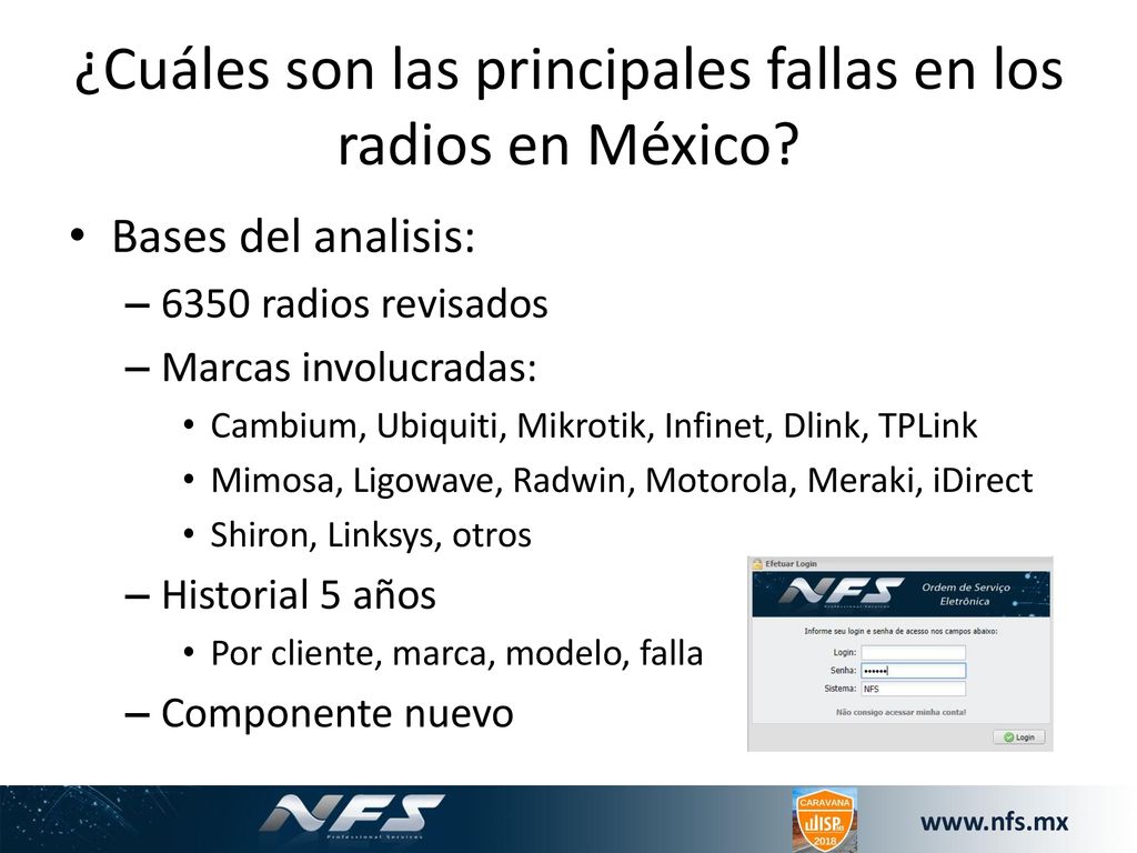¿Cuáles son las principales fallas en los radios en México