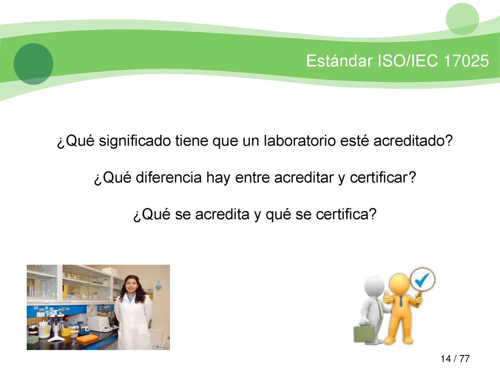 ¿Qué significado tiene que un laboratorio esté acreditado