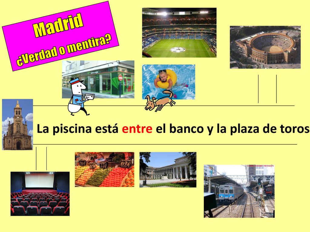 La piscina está entre el banco y la plaza de toros