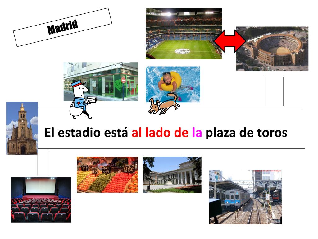 El estadio está al lado de la plaza de toros