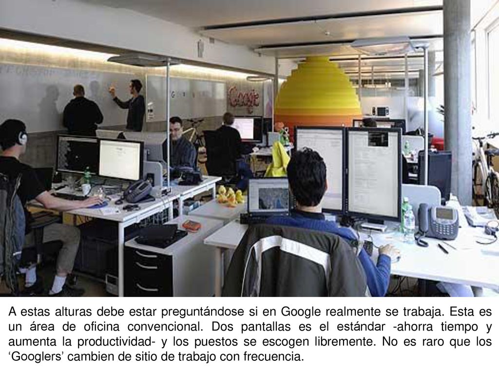 A estas alturas debe estar preguntándose si en Google realmente se trabaja.