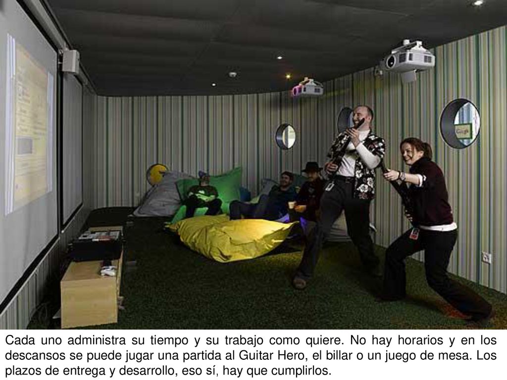 Cada uno administra su tiempo y su trabajo como quiere