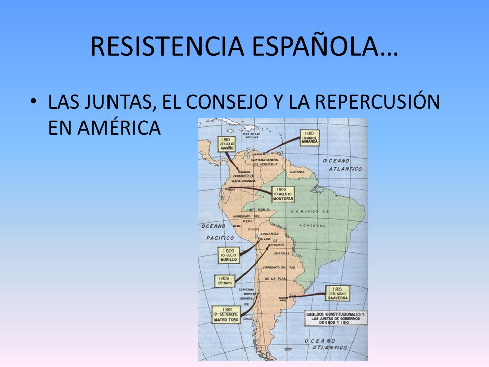 RESISTENCIA ESPAÑOLA…