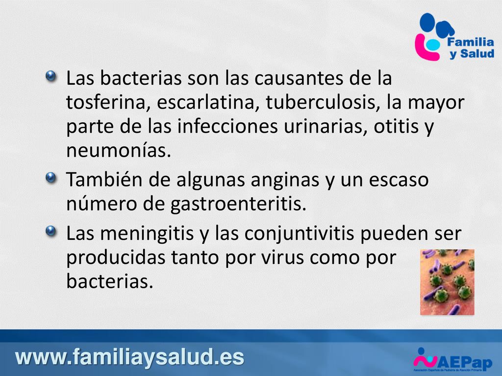 También de algunas anginas y un escaso número de gastroenteritis.