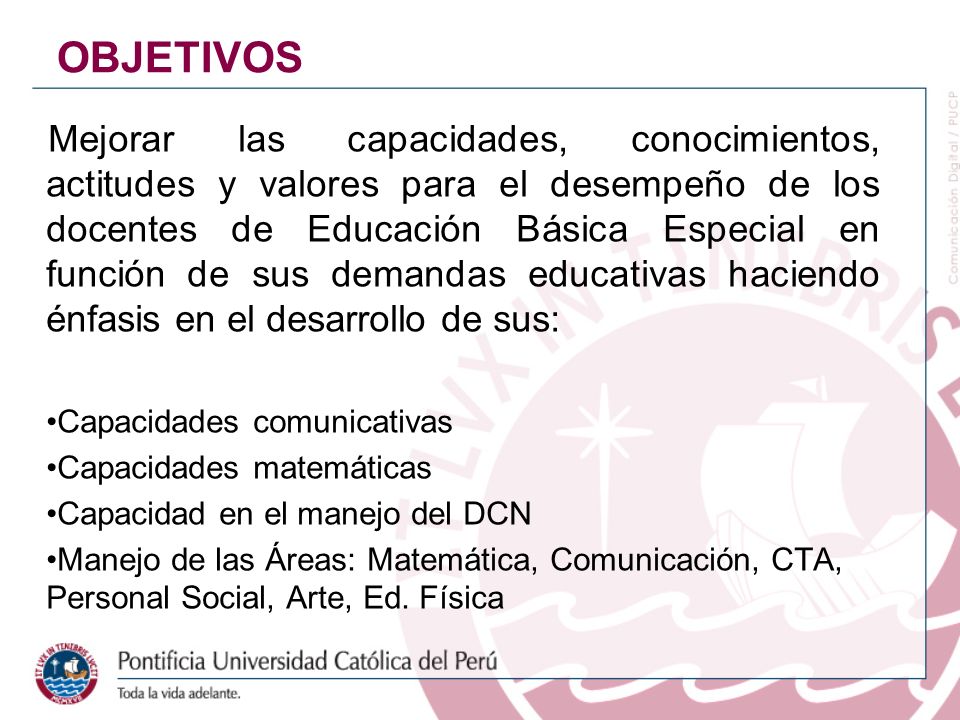 OBJETIVOS