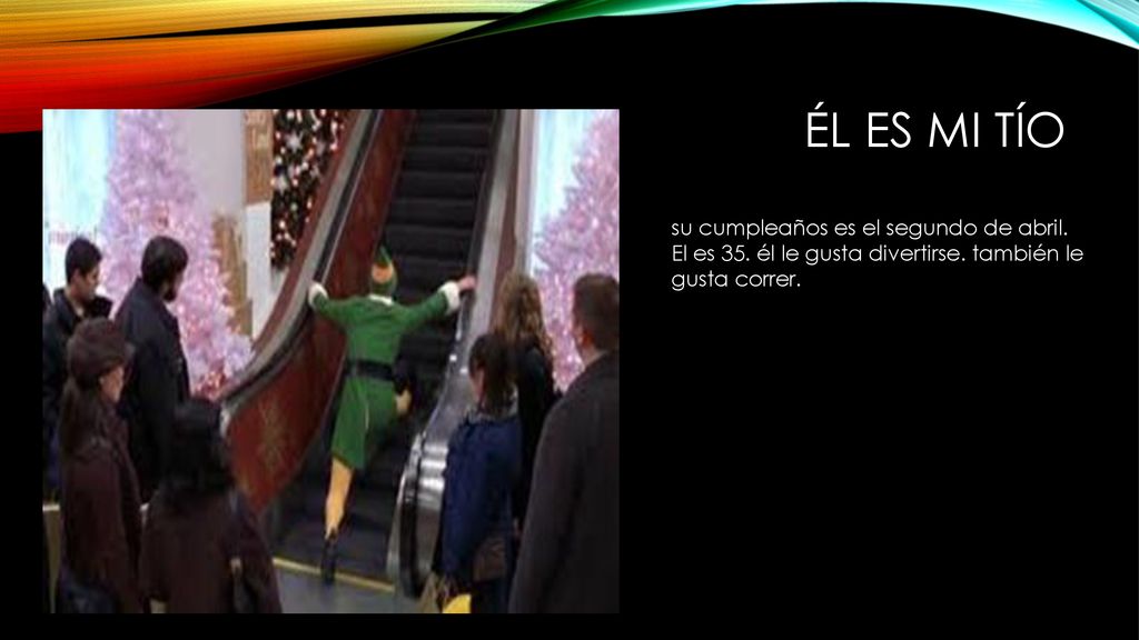 él es mi tío su cumpleaños es el segundo de abril.