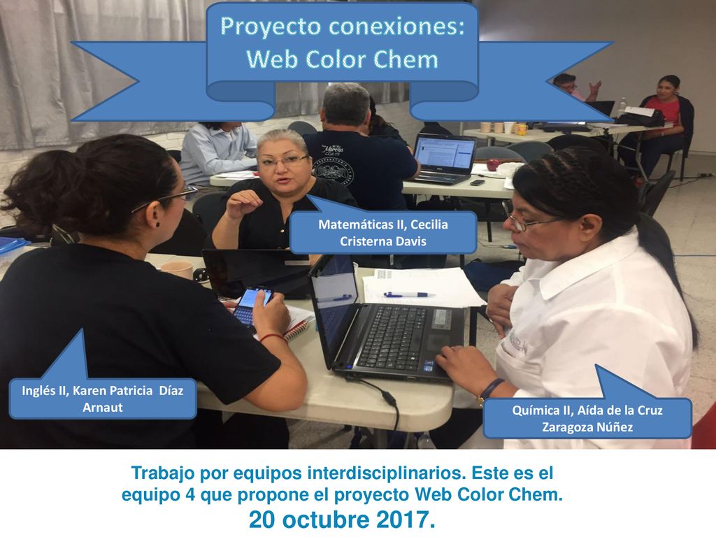 Proyecto conexiones: Web Color Chem