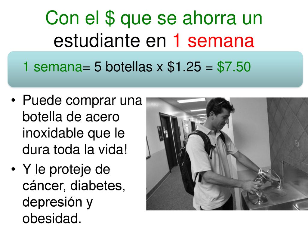 Con el $ que se ahorra un estudiante en 1 semana