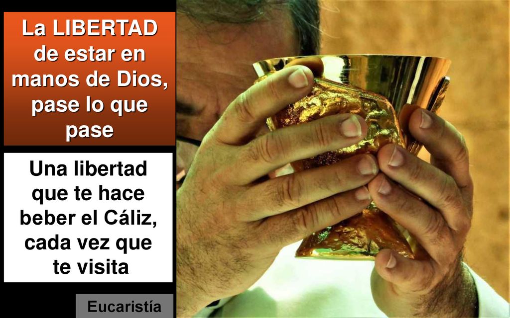La LIBERTAD de estar en manos de Dios, pase lo que pase