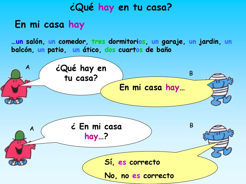 ¿Qué hay en tu casa En mi casa hay ¿Qué hay en tu casa