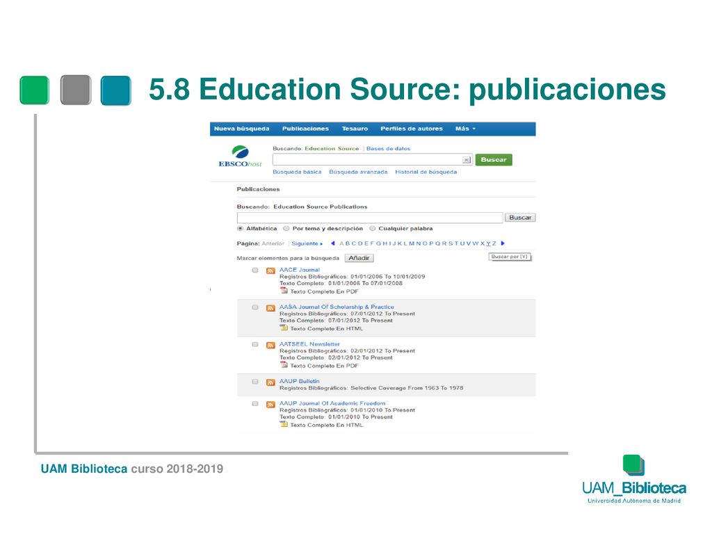 5.8 Education Source: publicaciones
