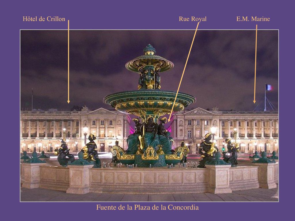 Fuente de la Plaza de la Concordia