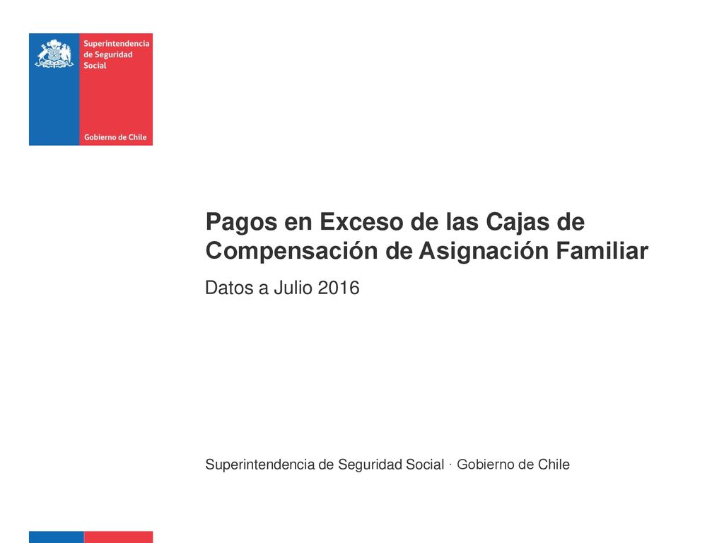 Pagos en Exceso de las Cajas de Compensación de Asignación Familiar
