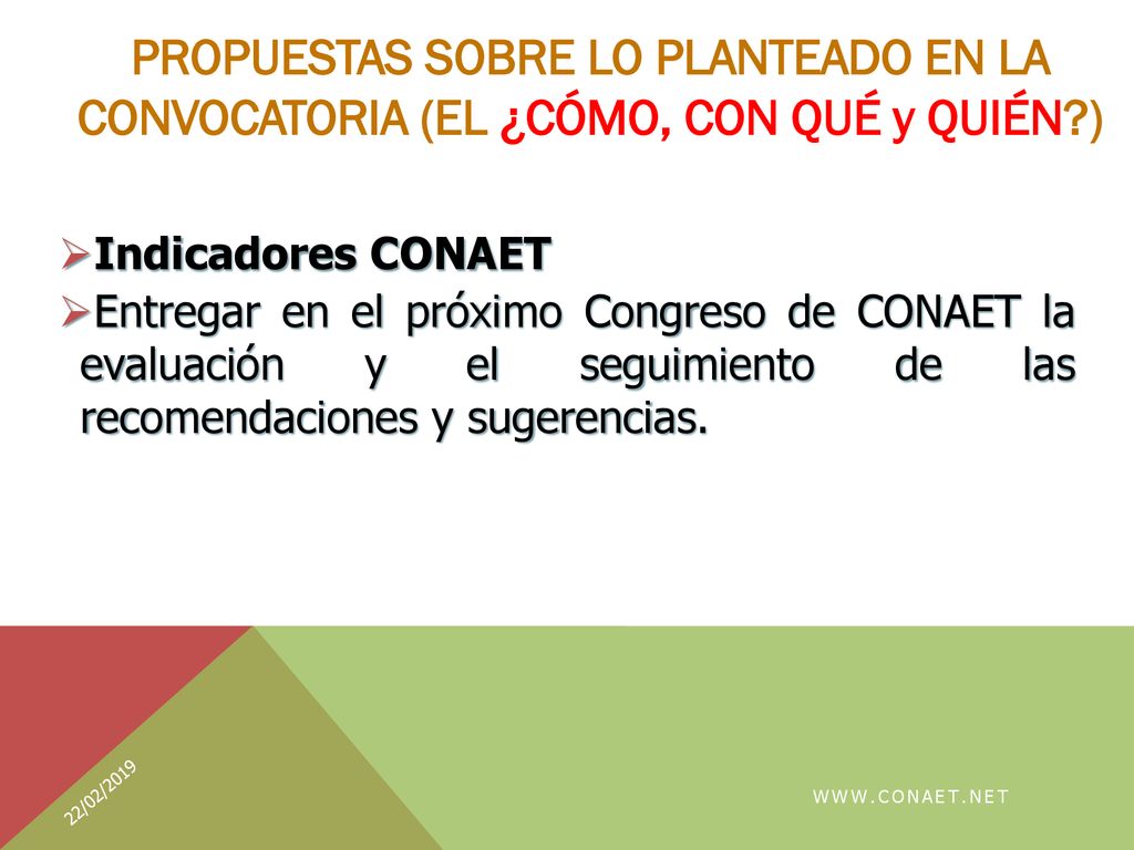 PROPUESTAS SOBRE LO PLANTEADO EN LA CONVOCATORIA (EL ¿CÓMO, CON QUÉ y QUIÉN )