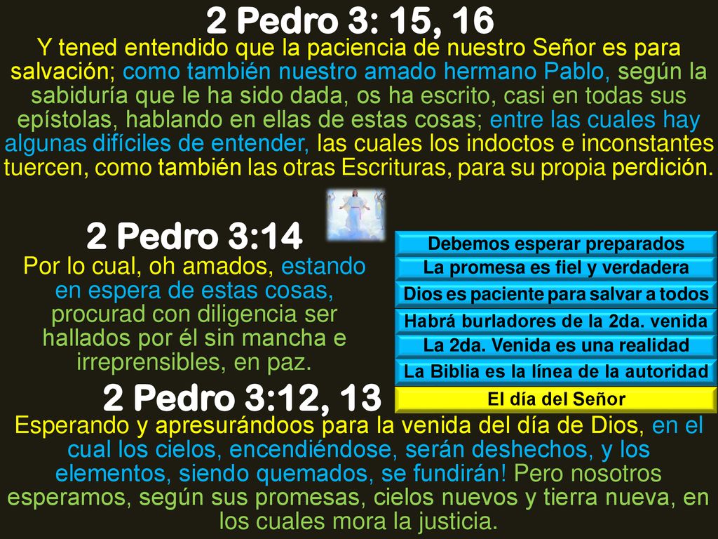2 Pedro 3: 15, 16