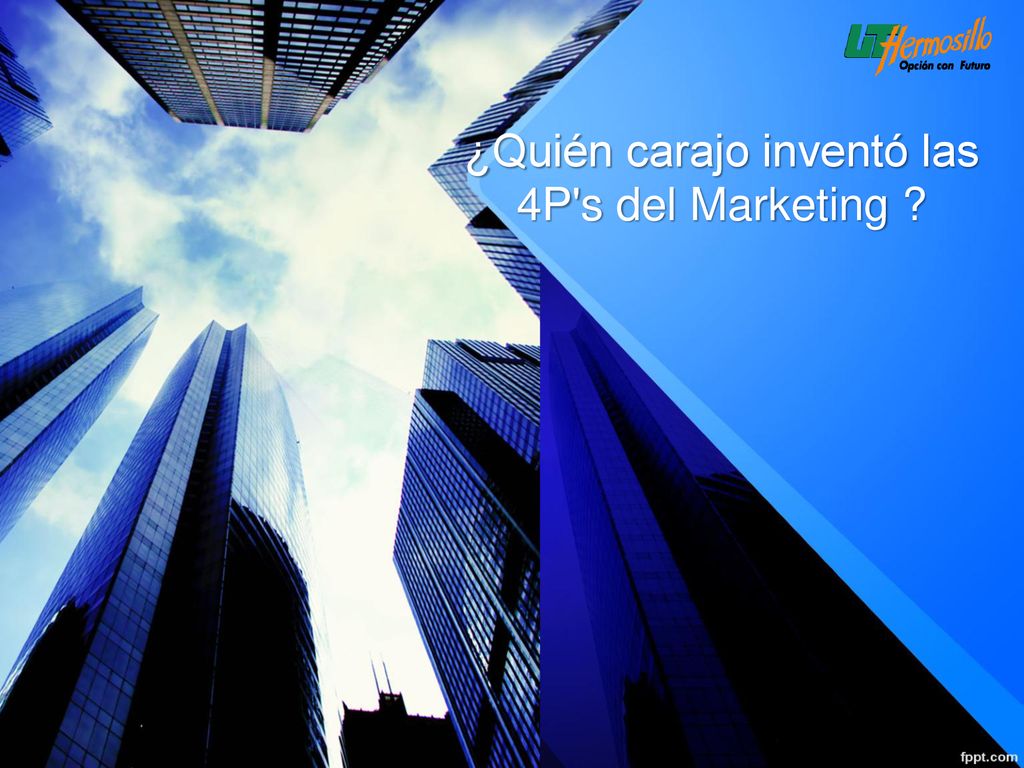 ¿Quién carajo inventó las 4P s del Marketing