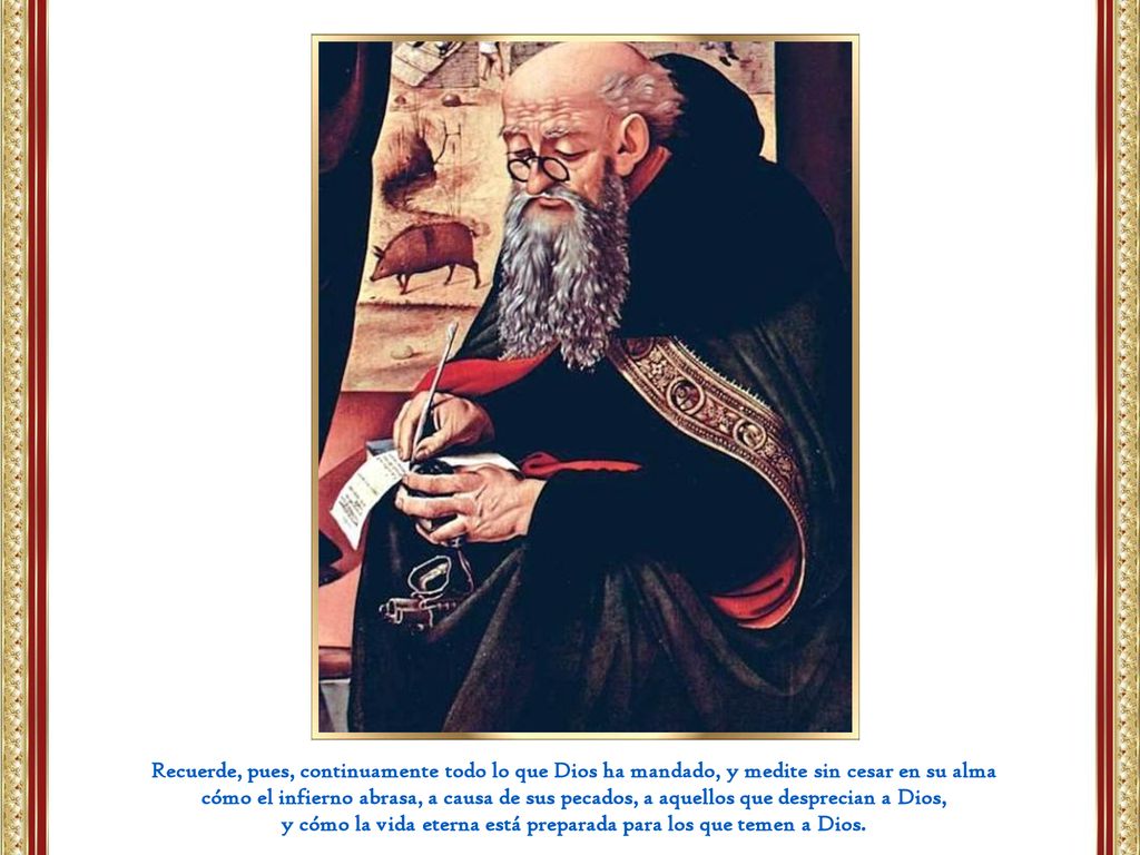 y cómo la vida eterna está preparada para los que temen a Dios.