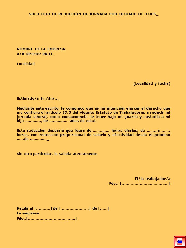 Reduccion De Jornada Laboral Por Enfermedad Del Trabajador Para Trabajadores