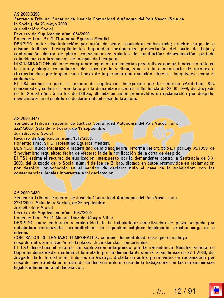 AS 2000\3296 Sentencia Tribunal Superior de Justicia Comunidad Autónoma del País Vasco (Sala de. lo Social), de 23 mayo