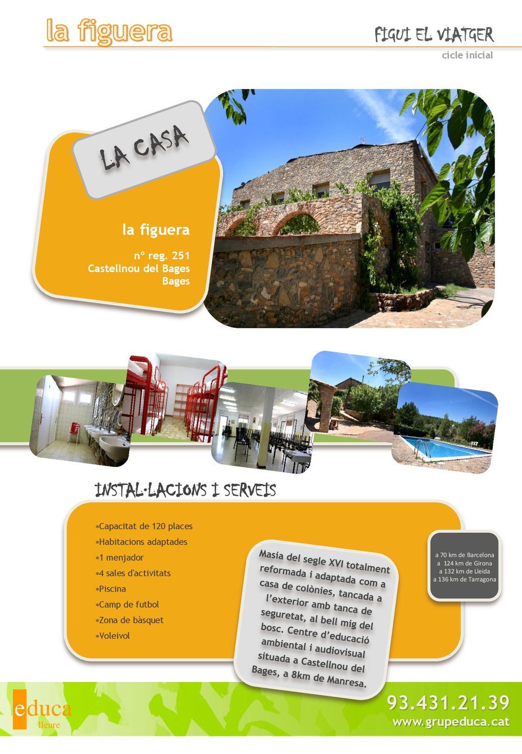 la figuera LA CASA e duca FIGUI EL VIATGER INSTAL·LACIONS I SERVEIS
