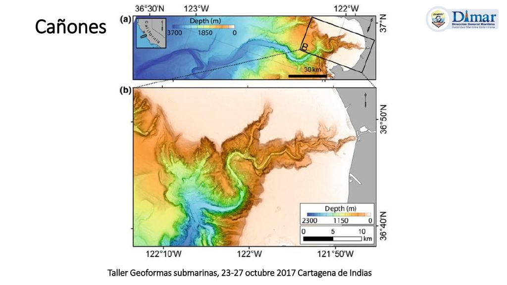 Taller Geoformas submarinas, octubre 2017 Cartagena de Indias