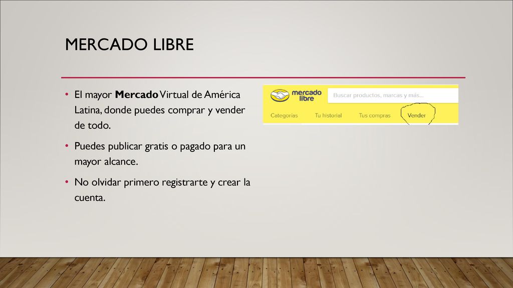 Mercado libre El mayor Mercado Virtual de América Latina, donde puedes comprar y vender de todo.