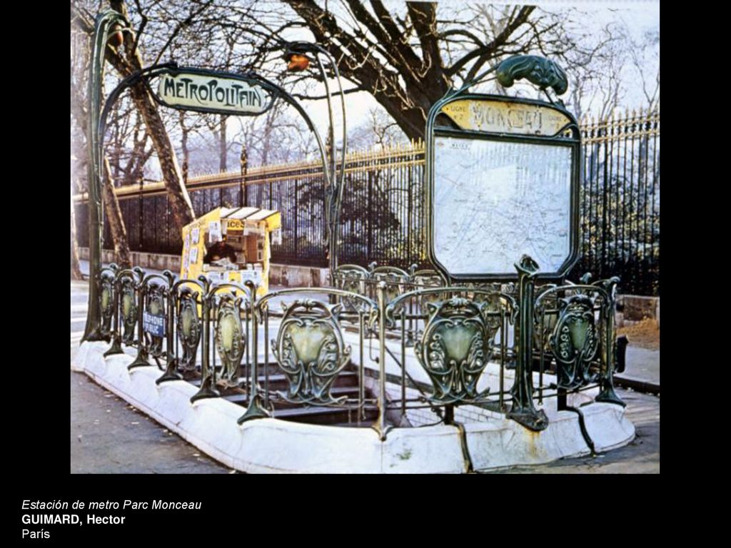 22/02/2019 Estación de metro Parc Monceau GUIMARD, Hector París