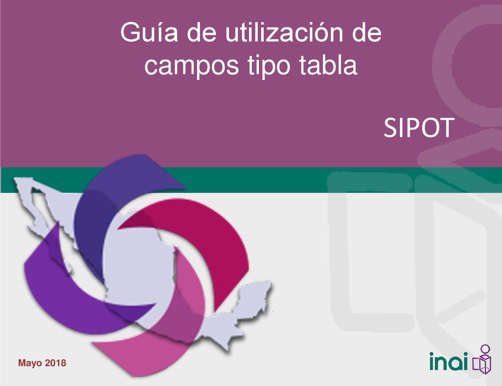 Guía de utilización de campos tipo tabla