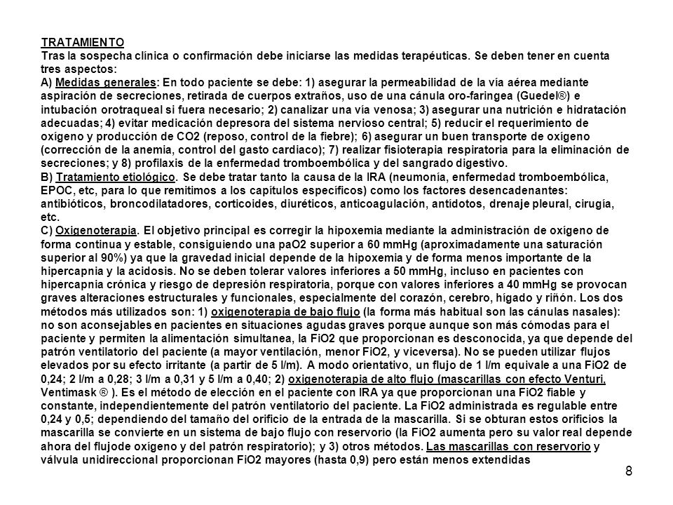 TRATAMIENTO Tras la sospecha clínica o confirmación debe iniciarse las medidas terapéuticas.