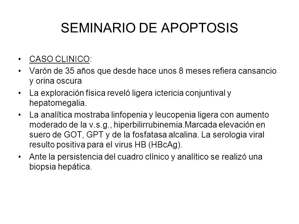 SEMINARIO DE APOPTOSIS
