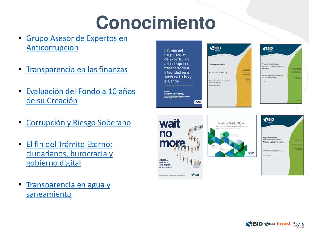 Conocimiento Grupo Asesor de Expertos en Anticorrupcion