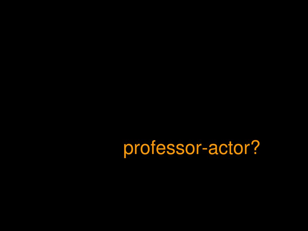 3 La professionalització de la tasca educativa implica un canvi de rol de professor-agent a professor-actor.