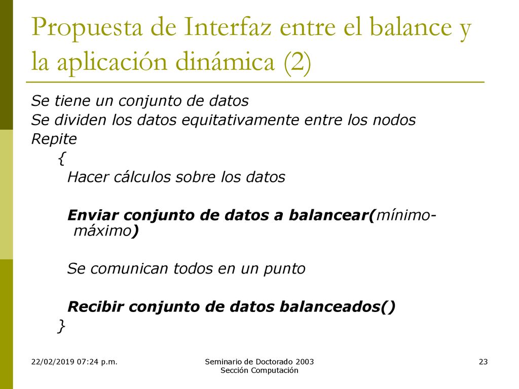Propuesta de Interfaz entre el balance y la aplicación dinámica (2)