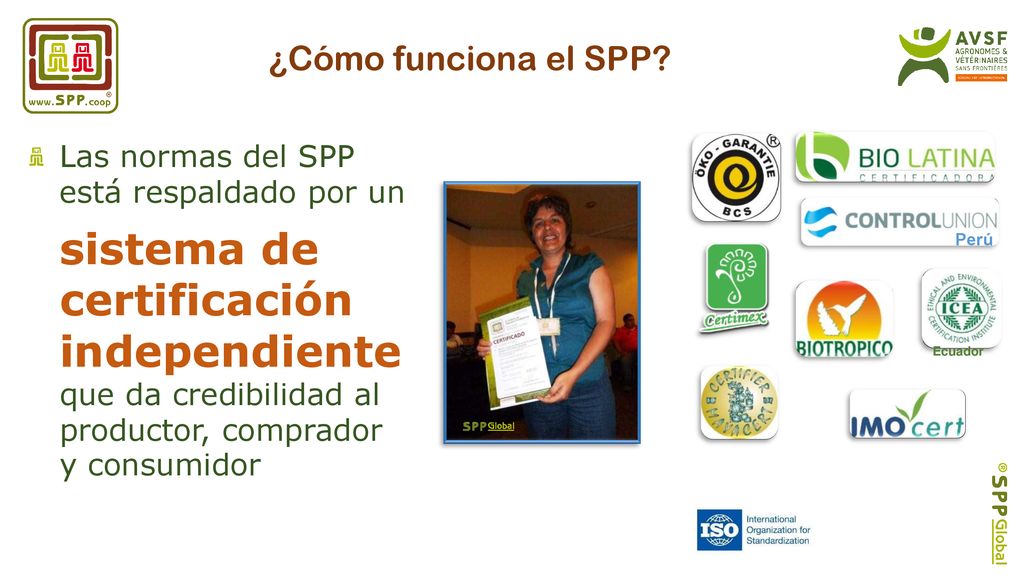 ¿Cómo funciona el SPP Las normas del SPP está respaldado por un.