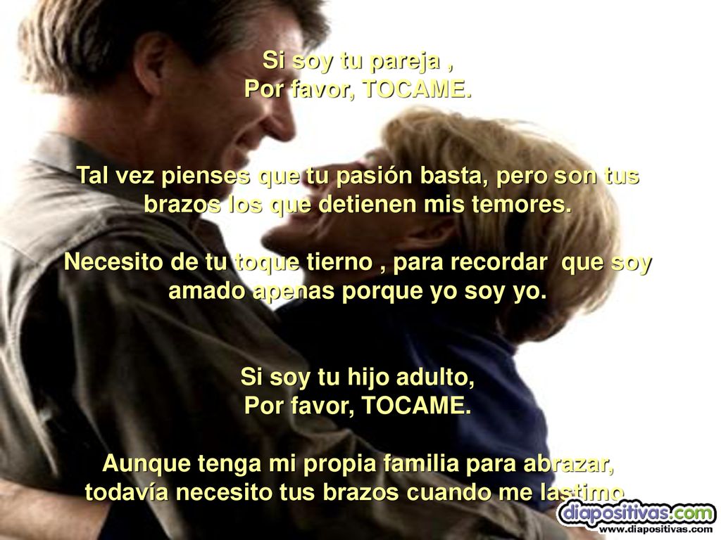 Si soy tu pareja , Por favor, TOCAME.