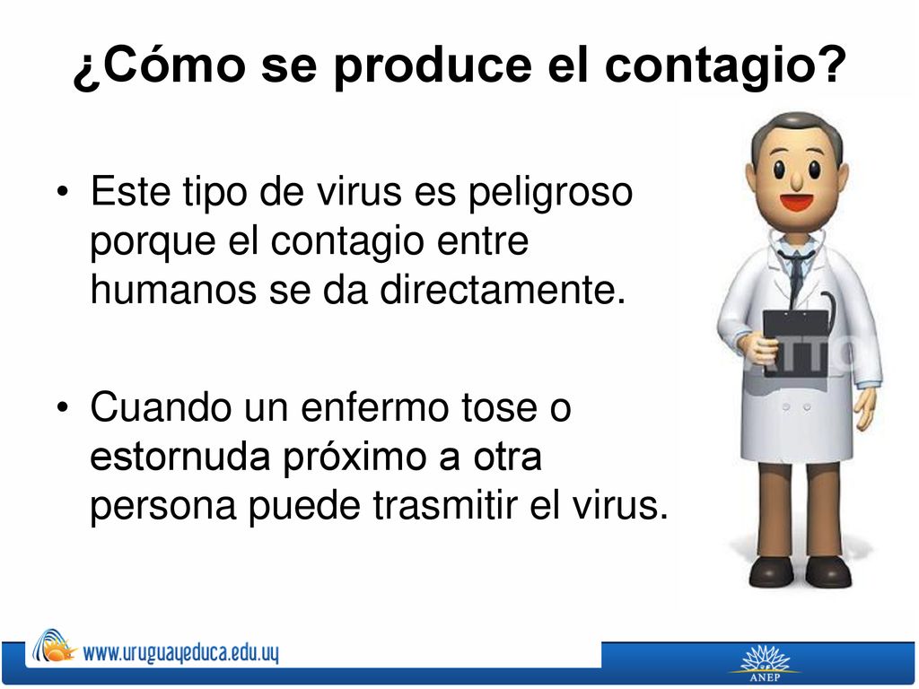 ¿Cómo se produce el contagio