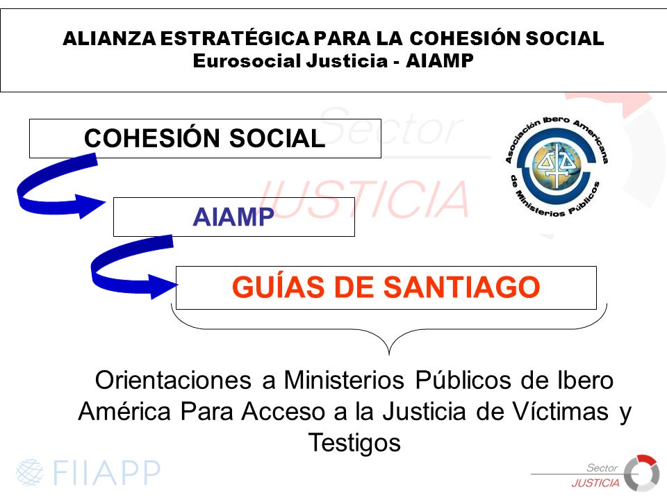 GUÍAS DE SANTIAGO COHESIÓN SOCIAL AIAMP