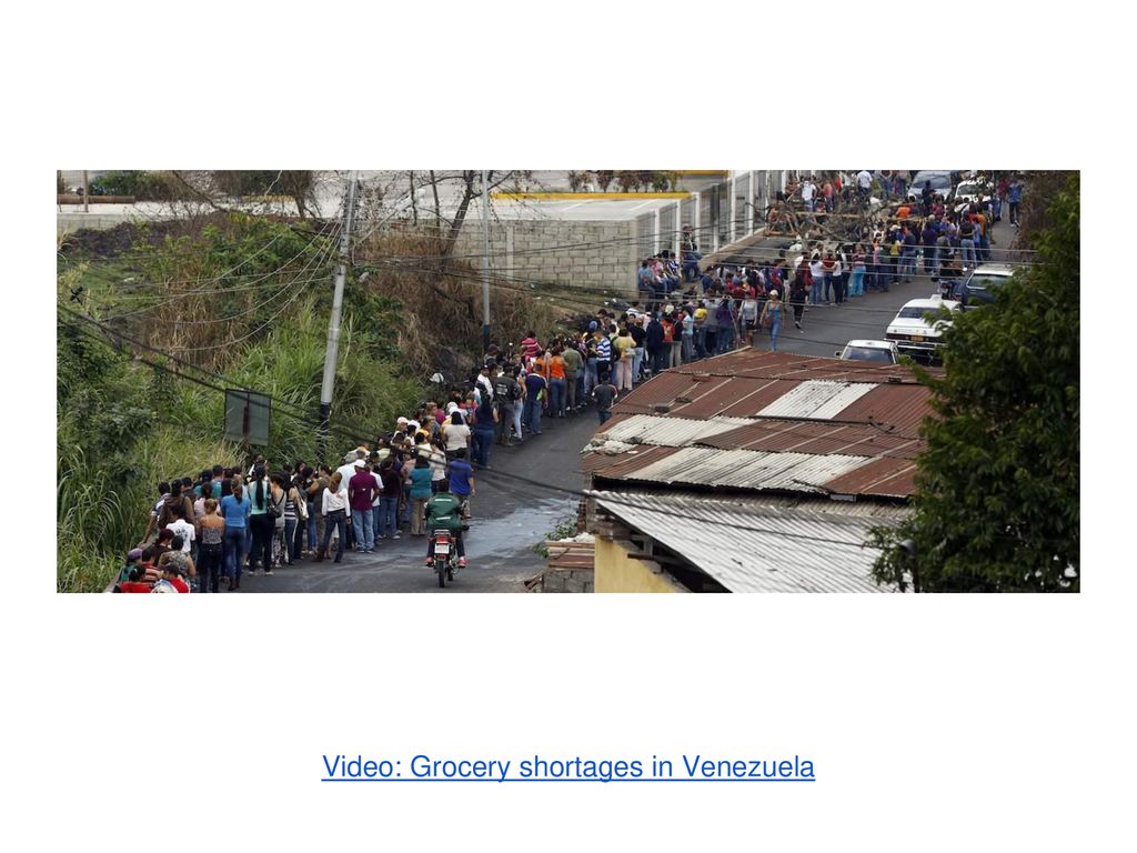 Video: Grocery shortages in Venezuela