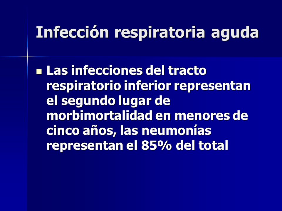 Infección respiratoria aguda