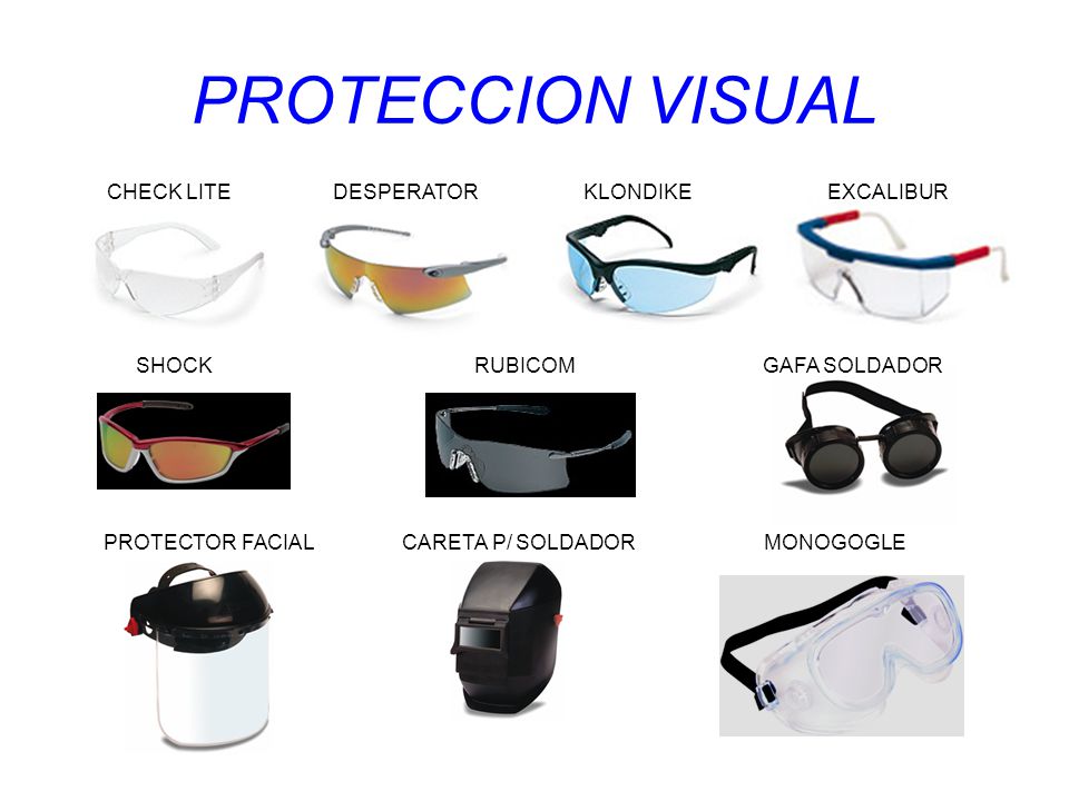 Elige las gafas de seguridad acorde a tu trabajo. - Seroaccidentes