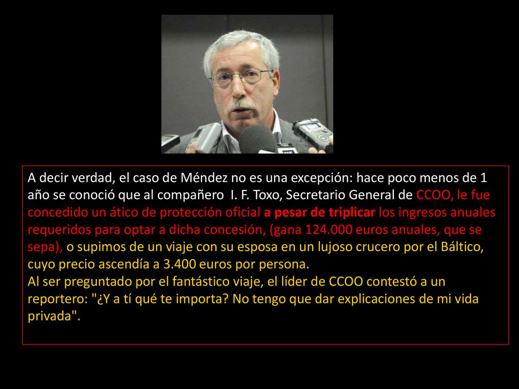 A decir verdad, el caso de Méndez no es una excepción: hace poco menos de 1 año se conoció que al compañero I.